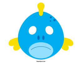 Fish Mask Template